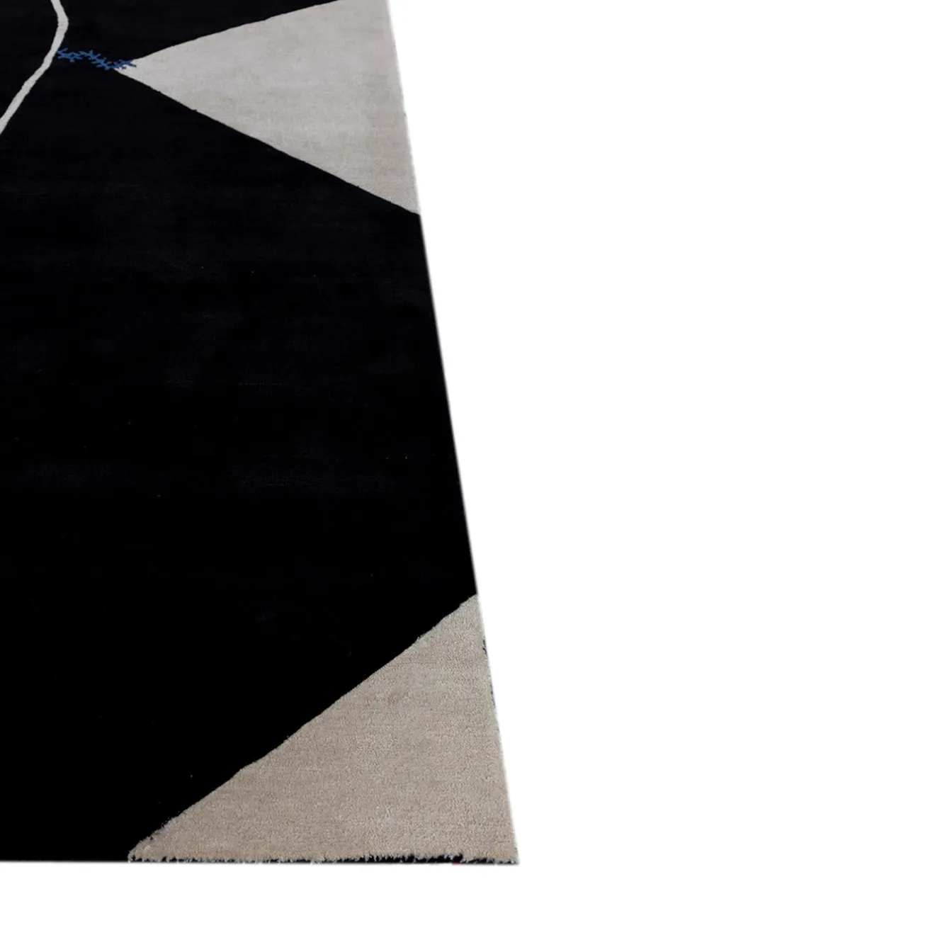 Jaipur Rugs Tappeto Cross Section Ebony White di Keith Pillow da Daaa Haus