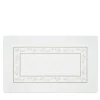 Verderoccia Tappeto da bagno Roma White & Silver Olive