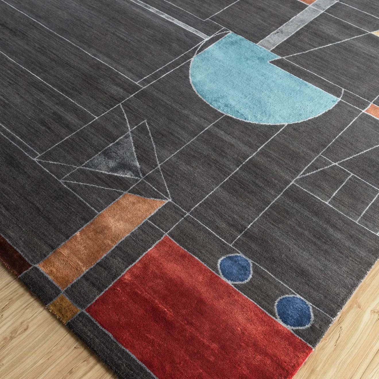 Jaipur Rugs Tappeto Elegance Modern Area annodato a mano