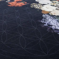 Instabilelab Tappeto floreale Frida rettangolare