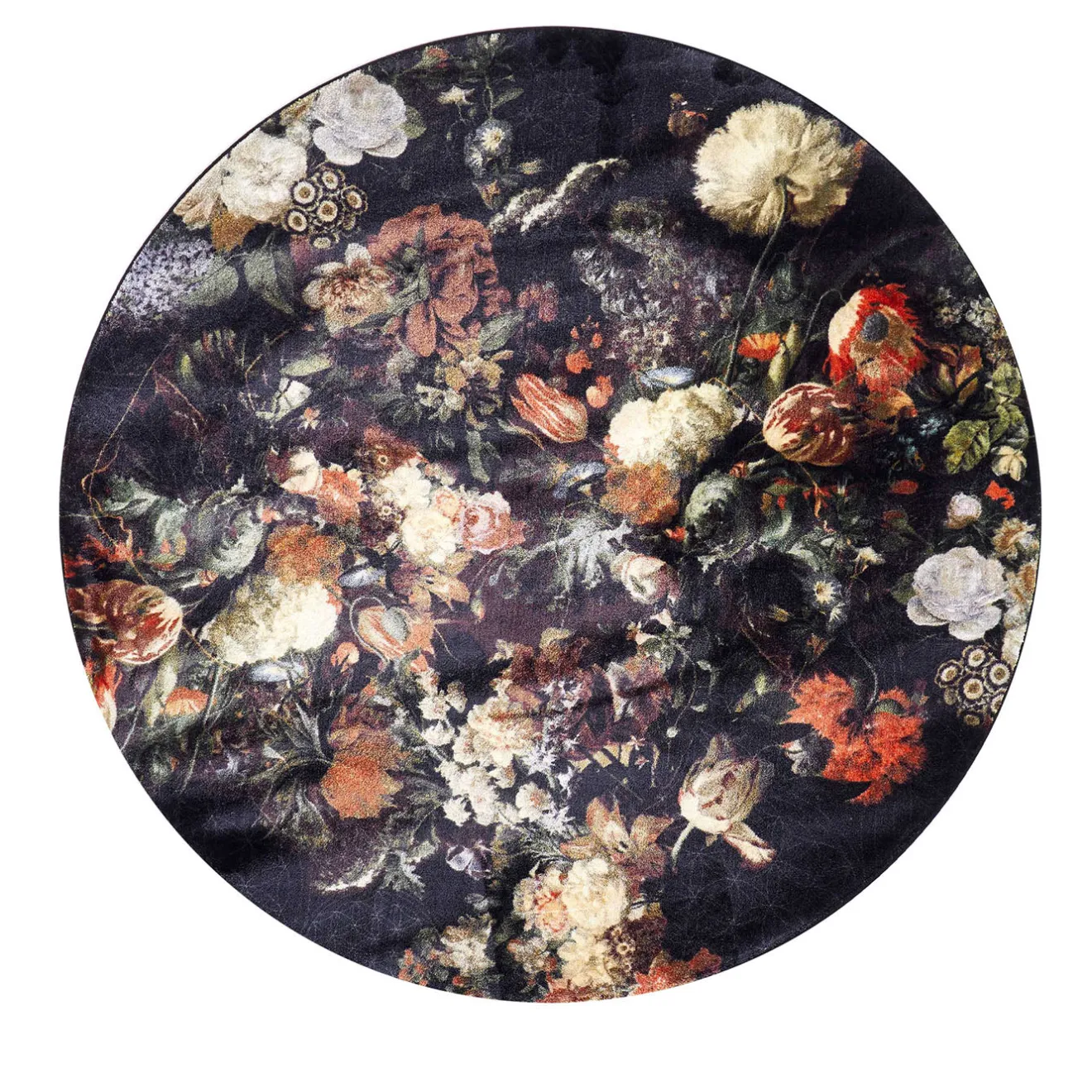 Instabilelab Tappeto floreale Frida rotondo