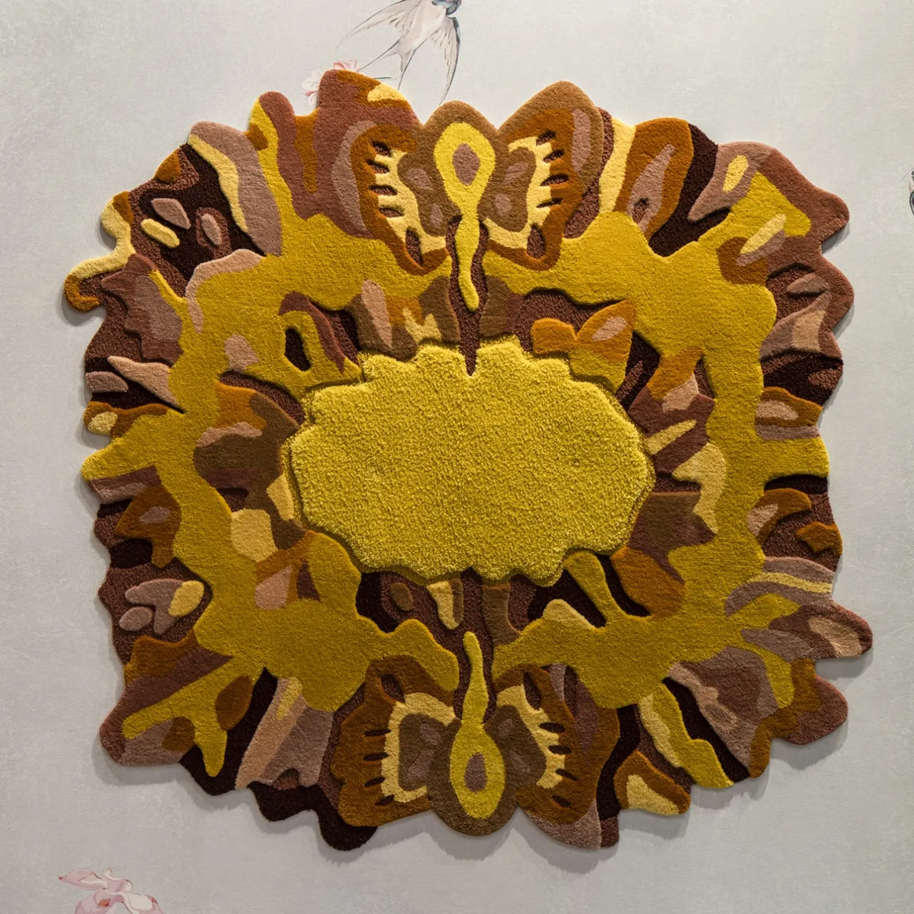 Karpeta Tappeto Flower Grotesque Collezione Camere