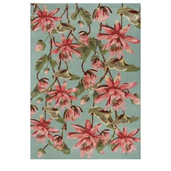 Jaipur Rugs Tappeto Hacienda Sea Mist Verde Limonata Fresca Tamponato a mano