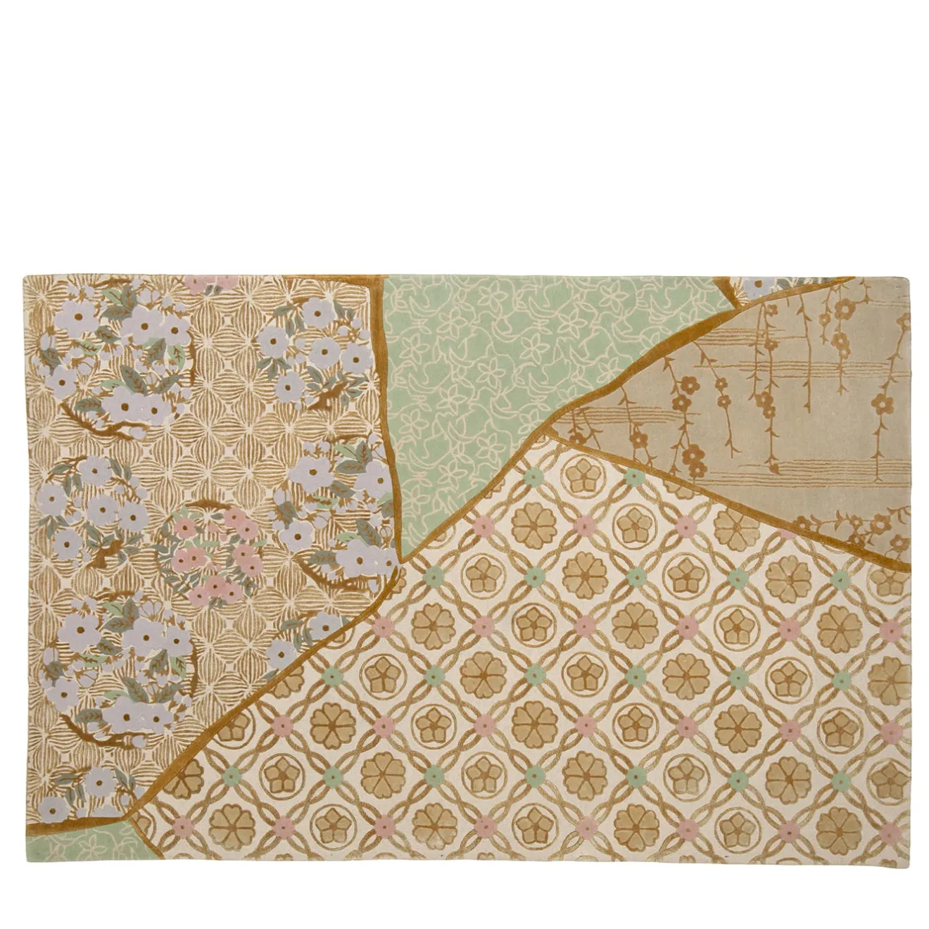 K-3 by Kenzo Takada Tappeto Hanatsugi Kyoto Beige