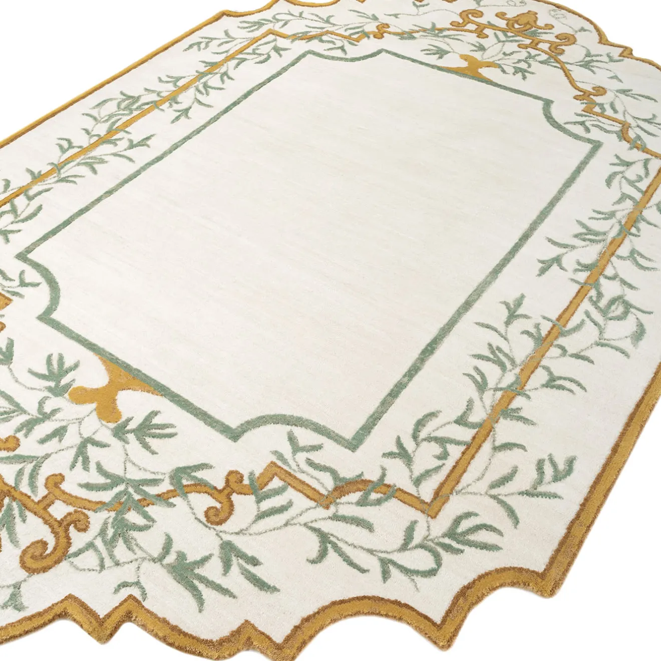 Jaipur Rugs Tappeto in Lana e Cotone Annodato a Mano The Garden Gate di Tatiana de Nicolay