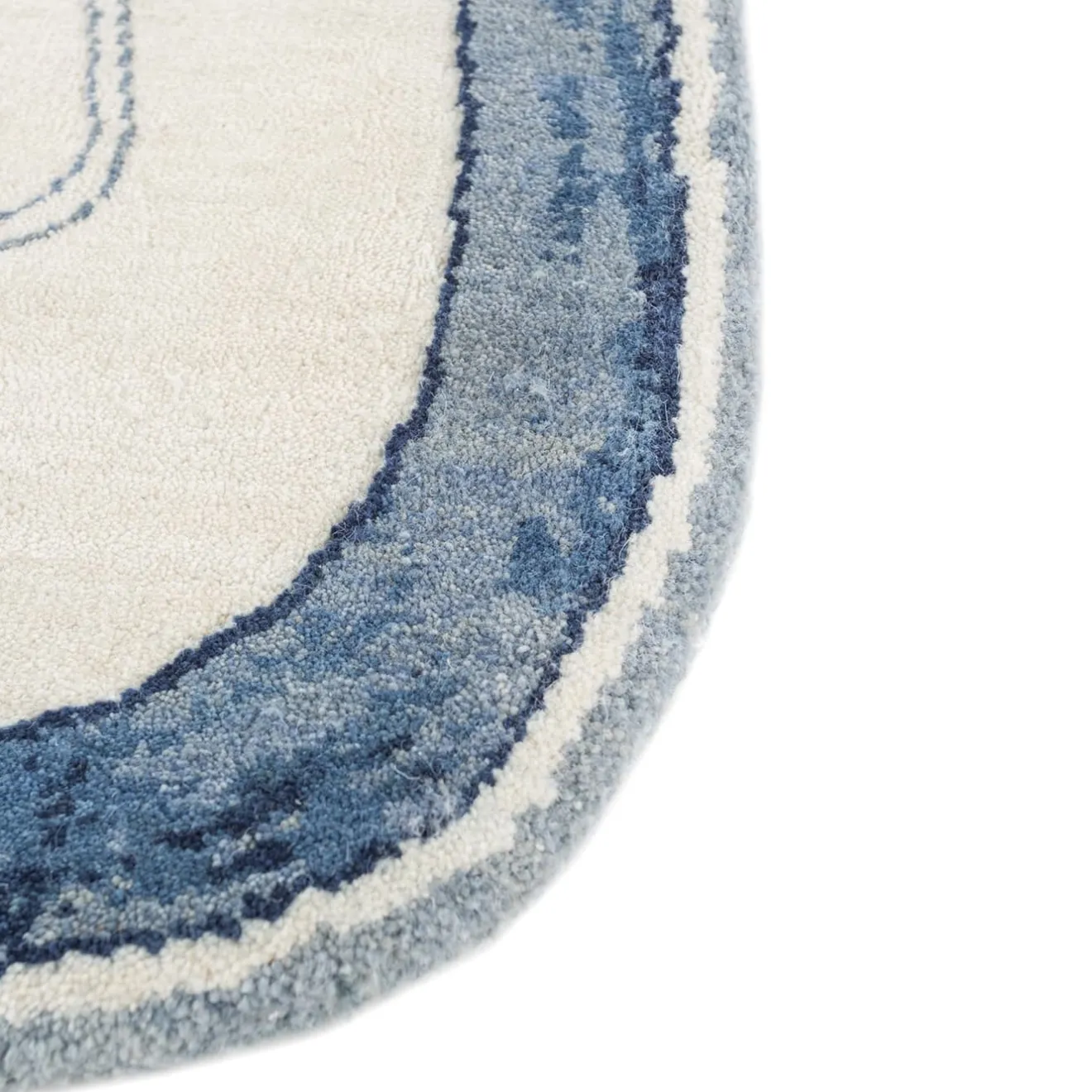 Jaipur Rugs Tappeto in Lana e Cotone Annodato a Mano A River of Roses di Tatiana de Nicolay