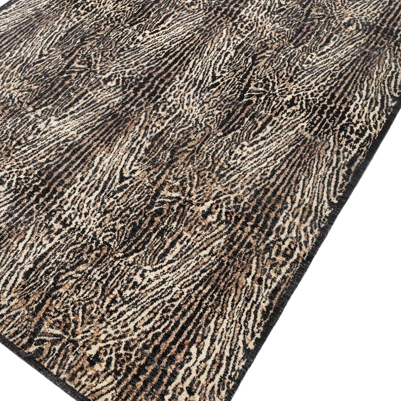Jaipur Rugs Tappeto in Lana e Cotone Annodato a Mano Ocelot di Peter d’Ascoli #1