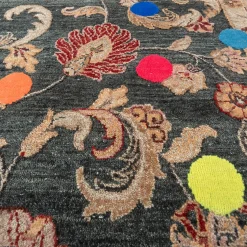 Jaipur Rugs Tappeto in Lana e Seta Annodato a Mano Confetti 1 di Richard Hutten