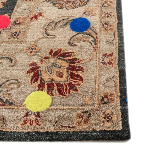 Jaipur Rugs Tappeto in Lana e Seta Annodato a Mano Confetti 1 di Richard Hutten