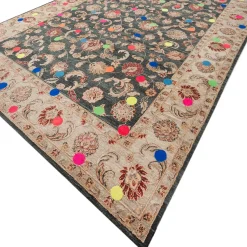 Jaipur Rugs Tappeto in Lana e Seta Annodato a Mano Confetti 1 di Richard Hutten