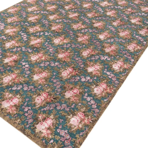 Jaipur Rugs Tappeto in Lana e Seta Bamboo Annodato a Mano Eugenie di Peter d’Ascoli #2