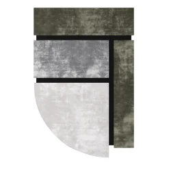 Sirecom Tappeto Island Black Pepper #12 di Dainelli Studio