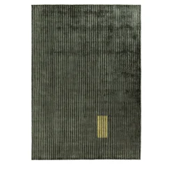 Mohebban Tappeto Lines L6 in Viscosa Verde