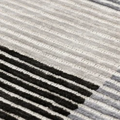 Mohebban Tappeto Lines L1 in Viscosa Argento