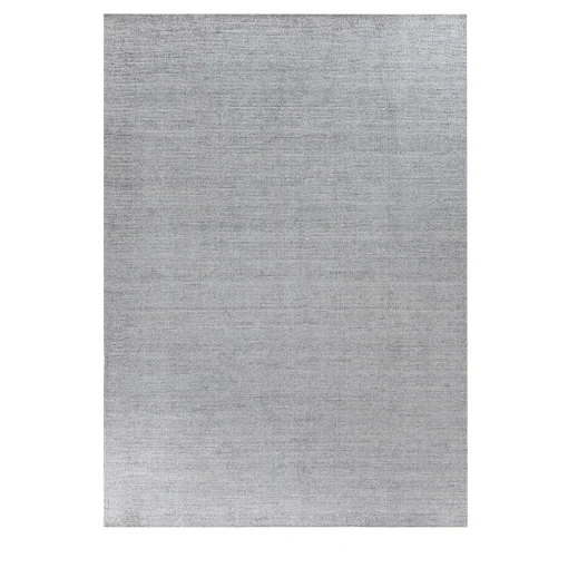 Mohebban Tappeto Loom Mineral in lana e seta di bamboo grigio
