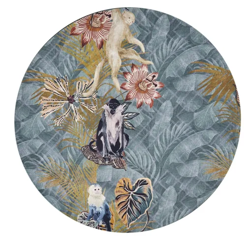 Instabilelab Tappeto Lucien Jungle rotondo #2 #2