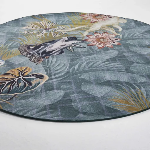 Instabilelab Tappeto Lucien Jungle rotondo #2 #2