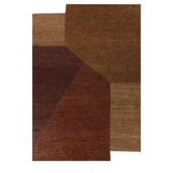Jaipur Rugs Tappeto Piatto In Jute Terracotta & Gold Brown