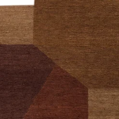 Jaipur Rugs Tappeto Piatto In Jute Terracotta & Gold Brown