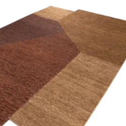 Jaipur Rugs Tappeto Piatto In Jute Terracotta & Gold Brown