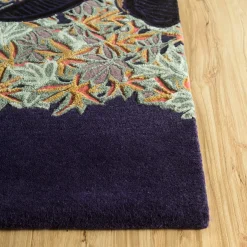 Jaipur Rugs Tappeto Plum Glow Purple Velvet trapuntato a mano