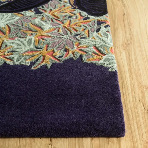 Jaipur Rugs Tappeto Plum Glow Purple Velvet trapuntato a mano