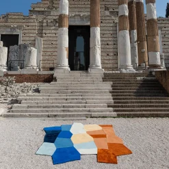 Carpet Edition Tappeto policromo modulare Sentiero di Filippo di AMDL Circle