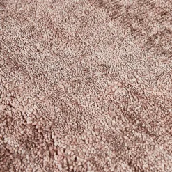 Mohebban Tappeto Pure Powder in seta di bambù rosa