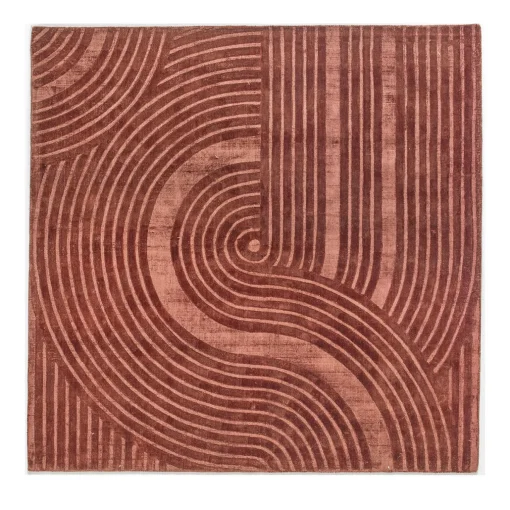 Sitap Carpet Couture Italia Tappeto quadrato Zen Rust