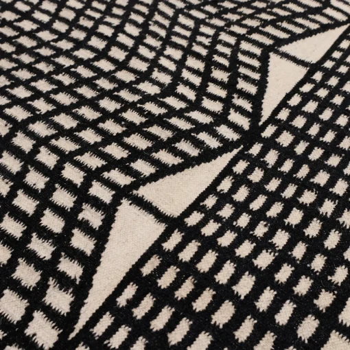 Paolo Giordano Tappeto regolare Doodle Hatch Kilim