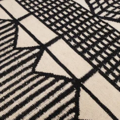 Paolo Giordano Tappeto regolare Doodle Hatch Kilim