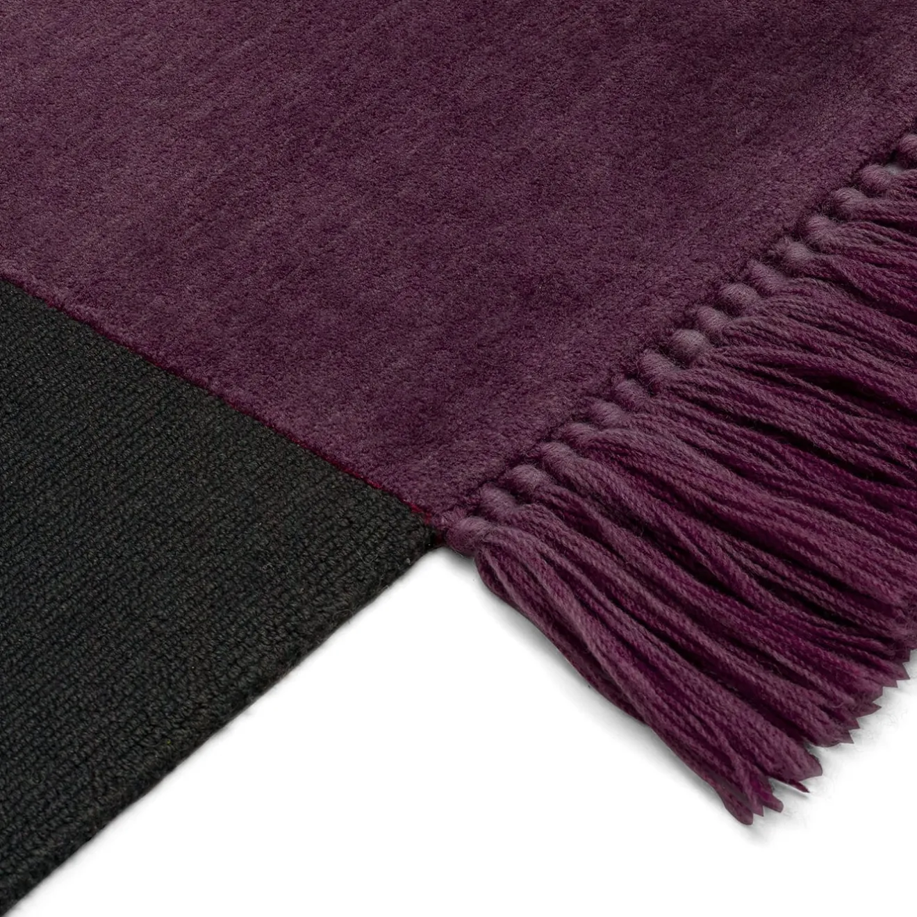 Sesia&Co. Tappeto rettangolare colore liquirizia