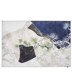 Instabilelab Tappeto rettangolare Matisse con ramo stilizzato