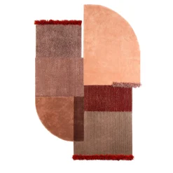 Carpet Edition Tappeto Selce #4 Emathite Red di Studio Salaris