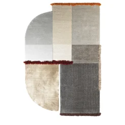 Carpet Edition Tappeto Selce #3 grigio pirite di Studio Salaris