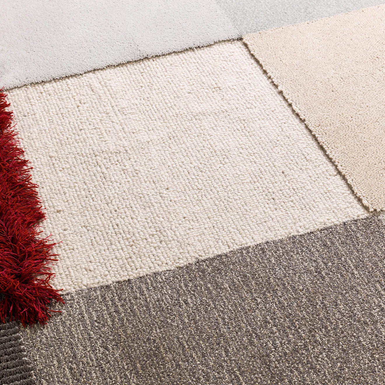 Carpet Edition Tappeto Selce #3 grigio pirite di Studio Salaris