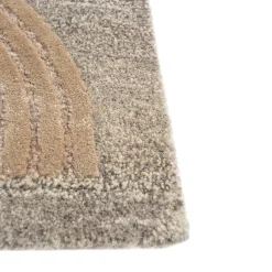 Jaipur Rugs Tappeto Subtle Grooves Soft Beige & Natural Gray trapuntato a mano