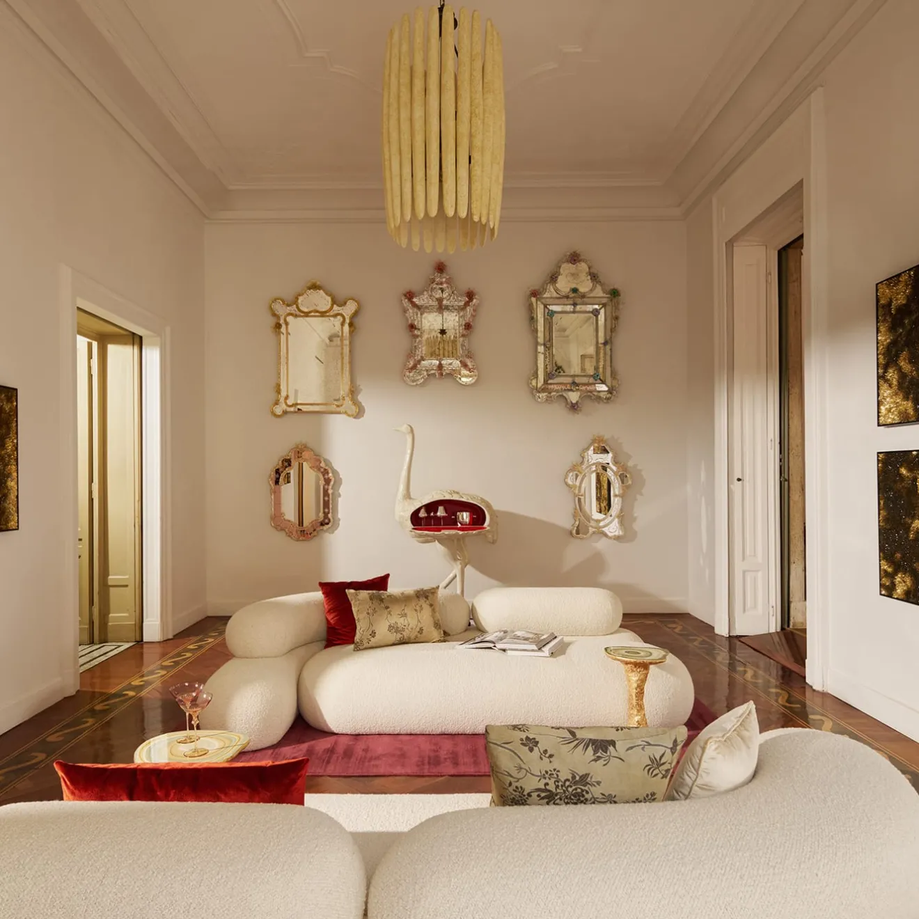 Jaipur Rugs Tappeto Tessuto a Mano Burned Bling Prugna
