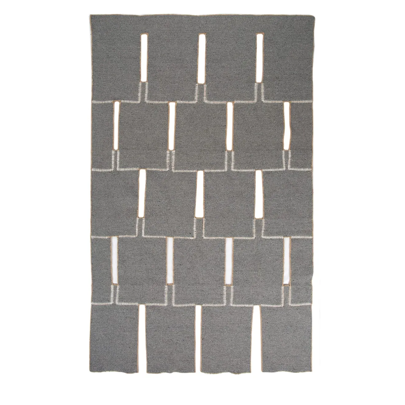 Jaipur Rugs Tappeto Tessuto Piatto Façade Collection Rectangle di AMDL Circle #2