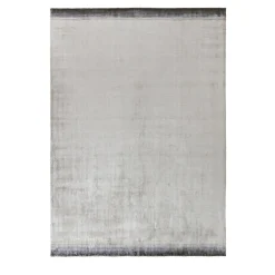 Mohebban Tappeto Touch Lichene in viscosa argento