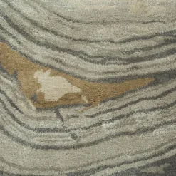 Jaipur Rugs Tappeto Tuftato a Mano Dreamy Grooves Grigio Classico e Legno di Frassino
