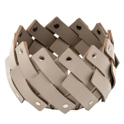 Pinetti Tasca vuota in pelle Almeria Beige