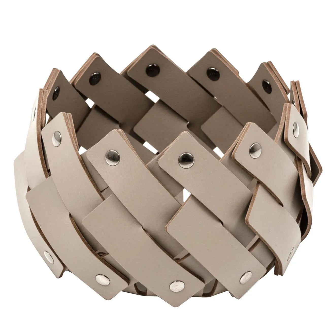 Pinetti Tasca vuota in pelle Almeria Beige