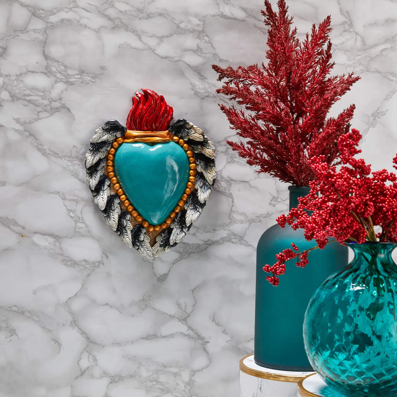 Cuore di Argilla TIFFANY HA PRESO IL MIO CUORE DI CERAMICA CUORE