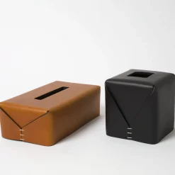 Oscar Maschera Tissue box Regular quadrato nero di