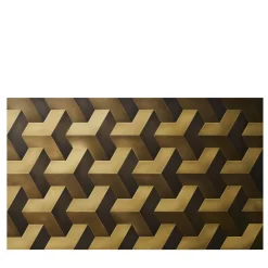 Favel Trio 3D Orbitale Set di 20 piastrelle in ottone brunito