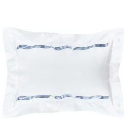 Verderoccia Tuffo Bianco e Blu Assisi US King Sham