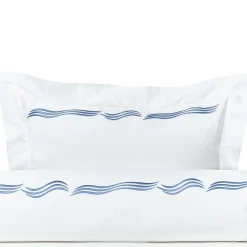 Verderoccia Tuffo Bianco e Blu Assisi US King Sham