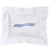 Verderoccia Tuffo Bianco e Blu Assisi Boudoir Sham