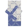 Verderoccia Tuffo Jacquard Argento Assisi US King Set di lenzuola